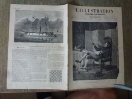 L'Illustration Mars 1879 Rade Giens L'Arrogante Presqu'ile Moineaux Jérusalem Gare - 1850 - 1899