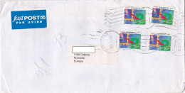 PEOPLE REACHING PEOPLE, STAMPS ON COVER, 1994, NEW ZEELAND - Cartas & Documentos
