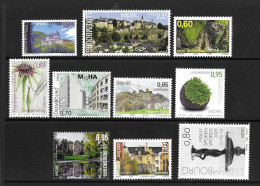 Luxembourg 2009 - 2020 MNH SEPAC Cat £66+ - Collections