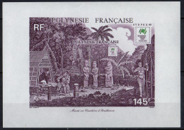 POLYNESIE FRANCAISE - Exposition Philatélique Sydpex 88 (feuillet) - Blocks & Sheetlets