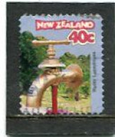 NEW ZEALAND - 1997   40c  WATER  TAP  FINE  USED - Gebruikt