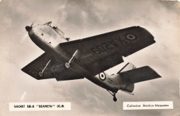 Aviation * Avion SHORT SB 6 SEAMEW , Grande Bretagne * Plane - 1946-....: Modern Tijdperk