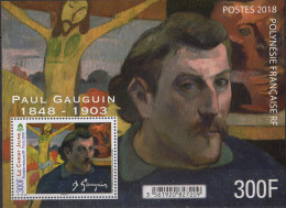 POLYNESIE FRANCAISE - Paul Gauguin (feuillet) - Blocs-feuillets