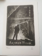 Luxembourg Ex-libris, Armand Bohr. ARBED - Exlibris