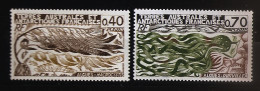 TAAF Terres Australes 1977 N° 68 / 9 ** Botanique, Poissons, Algues, Macrocystis, Durvillea, Laminariaceae, Thalles - Neufs