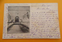 ZAVENTEM - SAVENTHEM -  Pensionnaat Der Ursulinen, Eetzaal - Pensionnat Des Ursulines , Réfectoire -  1901 - Zaventem