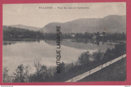 38 - PALADRU----Vue Du Lac Et Colletière - Paladru