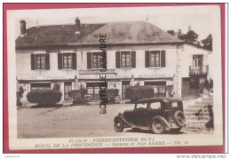 87 - PIERRE-BUFFIERE--Hotel De La Providence--Georges Et Jean SARRE--tel 16--auto---cpsm Pf - Pierre Buffiere