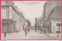 18 - SAINT-AMAND-MONTROND--Rue D'Austerlitz --Buvette--animé - Saint-Amand-Montrond