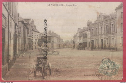 27 - LE VAUDREUIL---Grande Rue--Tricycle A Moteur ? (voir Scan) - Le Vaudreuil