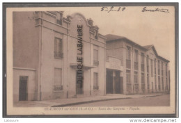 95 - BEAUMONT SUR OISE--Ecole Des Garçons--Façade--cpsm Pf--pas Courante - Beaumont Sur Oise