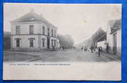 Putte (Mechelen) 1906: Brouwerij Steenweg Mechelen Très Animée. Rare - Putte