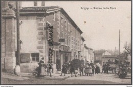 69---GRINY----Montée De La Place----tabac---animé - Grigny