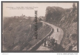 15 - Vallée De La Truyeres-Le Rocher De Frirou à CHALIERS--Attelage--animé - Other & Unclassified