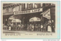 75----BRASSERIE LIPP--151..BLD SAINT GERMAIN....TRES ANIMEE--TOP CPA - Caffé