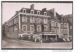 35----VITRE--Grand Hotel Des Voyageurs Et Restaurant Sevigné--tel 39--automobiles--cpsm Pf - Vitre