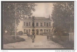 37 - MONNAIE--La Gare---attelages-Landeau----animé  R** - Monnaie