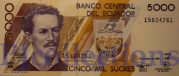 ECUADOR 5000 SUCRES 1999 PICK 128c UNC - Ecuador