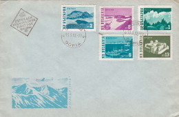 Bulgarie 1962 - Paysages, FDC - FDC