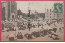 35 - DINARD--La Sortie De Messe----Automobiles Et Attelages---animé - Dinard