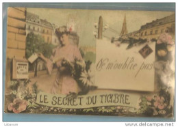 LE SECRET DU TIMBRE...NE M OUBLIE PAS...COULEUR.. - Souvenir De...