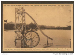 LE NOUVION EN THIERACHE---le Tobogan Aux Pentes Vertigineuses--facilite Les 1° Plongeons - Salto De Trampolin