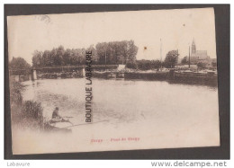 95--CERGY --Pont De Cergy--Baeque( Pecheur) Anmé - Cergy Pontoise