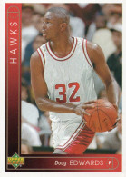 TRADING CARDS NBA - P - HAWKS - DOUG EDWARDS - BASKET - 2000-Aujourd'hui