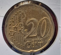 Errore Di Conio 20 Centesimi Euro Italia 2002 - Errores Y Curiosidades