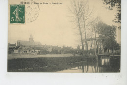 NOYERS SUR CHER - Bords Du Canal - Pont Levis - Noyers Sur Cher