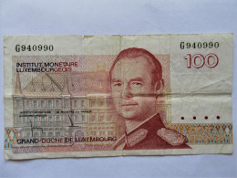 Luxemburg 100 Francs 1986 - Luxembourg