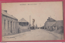 80 - ROSIERES --Rue  De La Gare - Rosieres En Santerre