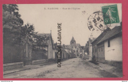 80 - NAOURS--Rue De L'Eglise---animé - Naours