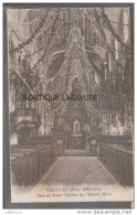 76----YERVILLE--Fête De Soeur Thérèse De L'Enfant Jésus---interieur De L'Eglise Décoré - Yerville