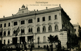 Cpa Salonique  La Préfecture Governement House - Weltkrieg 1914-18