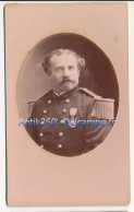 Photographie XIXe CDV Portrait Du Capitaine Louis-Marie Lambin (1837-1907) Légion D'Honneur Photographe Hideux Compiègne - Personas Identificadas