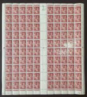 Variété - Taches Spectaculaires Sur Feuille Complète N** Du Iris YV 431 , 16 Timbres Avec Petites Ou Grandes Taches - Nuevos