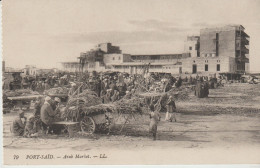 EGYPTE. PORT SAÏD. Arab Market  (Belle Animation) - Port Said