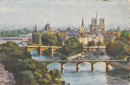 75 - Paris - Cité Notre Dame Et La Seine. - Notre Dame De Paris