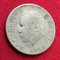 Haiti 10 Centimes 1958 #2 W ºº - Haiti
