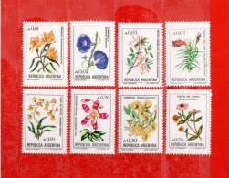 .(Mn.1) Argentina -** 1985 - FLEURS , Yvert  1471 à 1478. SENZA Il N° 1470  MNH** - Ongebruikt