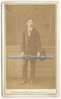 Photographie XIXe CDV Portrait De François Joseph Napoléon PATORNI Officier Militaire Photographe Mulnier Paris - Persone Identificate