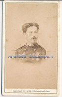 Photographie XIXe CDV Portrait De François Joseph Napoléon PATORNI Officier Militaire Photographe Mulnier Paris - Personas Identificadas