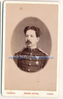 Photographie XIXe CDV Portrait De François Joseph Napoléon PATORNI Officier Militaire Photographe Mulnier Paris - Personnes Identifiées