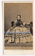 Photographie XIXe CDV Portrait De Marie Henriette Duchesse De Brabant Epouse Leopold II Photographe Mayer Pierson Paris - Personnes Identifiées