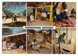 Sénégal -- DAKAR --1975--Soubédioune--Multivues--Artisans (animée) ....EMA  DAKAR  Au Verso - Senegal