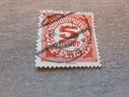 Deutsche Osterreich - Porto - 5 Heller - Rouge - Oblitéré - Année 1908 - - Fiscale Zegels