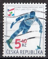 CZECH REPUBLIC 314,used,falc Hinged - Invierno 2002: Salt Lake City - Paralympic