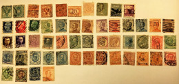 LOT DE 53 TIMBRES OBLITERES  ANCIENS ITALIE - Lotti E Collezioni