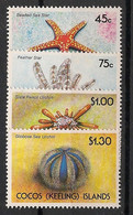 COCOS - 1991 - N°Yv. 233 à 236 - Faune Marine - Neuf Luxe ** / MNH / Postfrisch - Cocos (Keeling) Islands